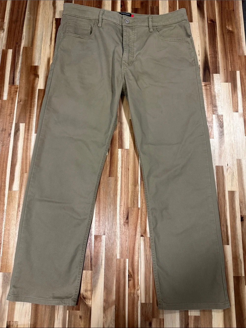 Dockers Men's Tan Chino Pants - Straight Leg 570